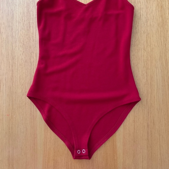 Red One Piece Top - Picture 3 of 4